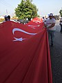 Participants in the Turkish opposition's Justice March, Jul 3, 2017Image donated to Wikimedia UK by Mark Lowen, former BBC correspondent in Turkey.{{subst:OP}}