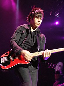 Pete Wentz in 2007 Pete Wentz Fall Out Boy May 2007.jpg