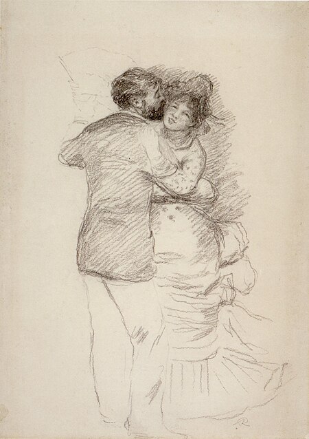 ไฟล์:Pierre-Auguste_Renoir_-_Study_for_'Dance_in_the_Country',_pencil,_1883.jpg