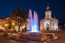 Wadowice főtere (II. János Pál pápa tér)