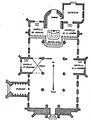 Plan de l'église Saint-Houardon datant de 1779