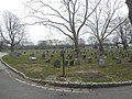 Somewhere in this plot at St. Michael's, distant relatives on my mother's side of the family are buried, but I never found them.