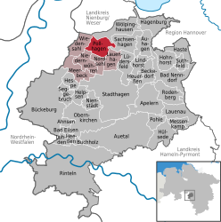 Pollhagen - Carte