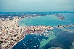 Skyline of Porto Cesareo