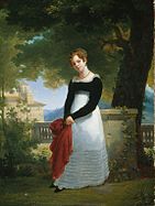 Portrait d'Adélaïde-Sophie Cléret, Mme Tiolier (vers 1817), Cambridge.