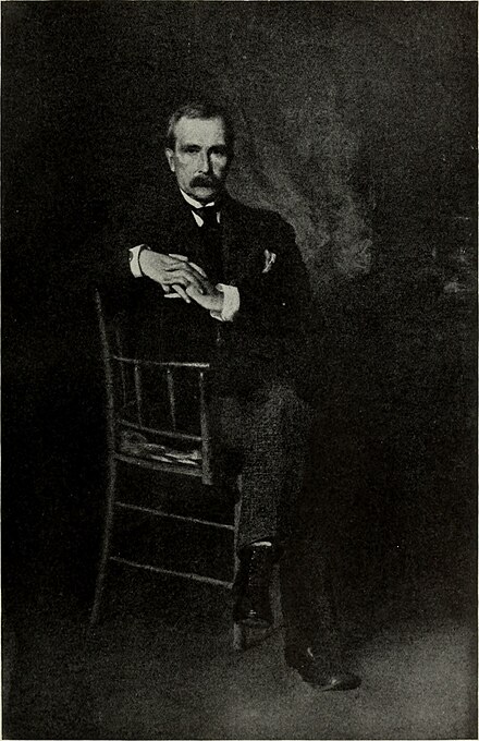 Portrait of John D Rockefeller by Eastman Johnson, 1895