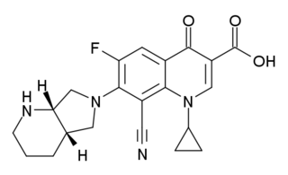 <span class="mw-page-title-main">Pradofloxacin</span> Chemical compound