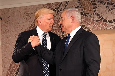 Netanyahu meets with President Donald Trump in Jerusalem, May 2017