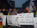 Protesta per i pacs - Milano, 15 febbraio 2005.