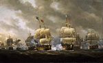 La bataille de la baie de Quiberon, Nicholas Pocock, 1812. National Maritime Museum.