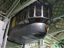 The forward section of R.33 control car at RAF Museum (Hendon), 2008