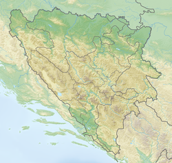 ซาราเยโวตั้งอยู่ในบอสเนียและเฮอร์เซโกวีนา