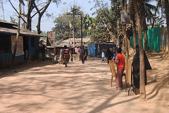 Rohingya Refugees Camp in Ukhia, Cox's Bazar, Bangladesh