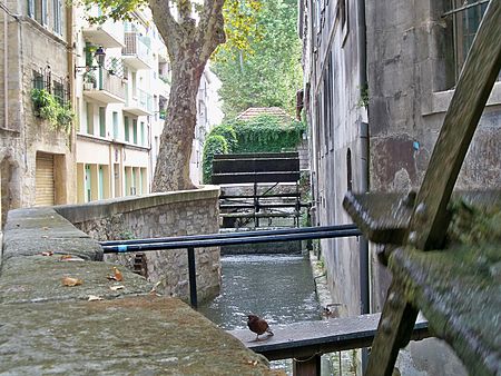 Roue rue teinturiers