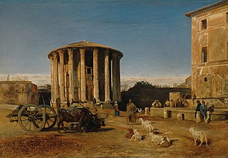 The Temple of Vesta in Rome (Now is correcly called as 'Temple of Hercules Victor')