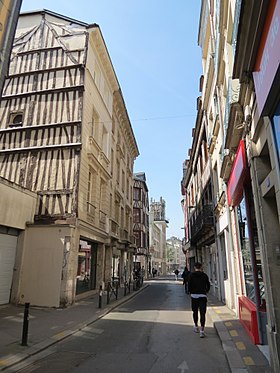 Illustrativt billede af artiklen Rue aux Ours (Rouen)