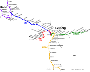 S-Bahn Mitteldeutschland: Liniennetz, Geschichte, Infrastrukturausbau