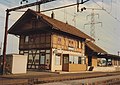 Birrfeld railway station in 1990