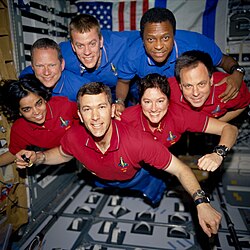 STS-107 crew in orbit.jpg