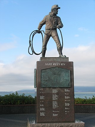 <i>Safe Return</i> (statue) Bronze statue in Bellingham, Washington