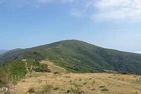 Vista del versante meridionale di Santa Anna dels Quatre Termes dalla cima di Les Espinassets.