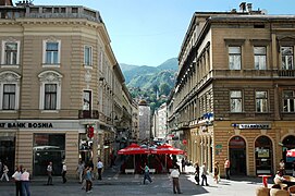 Sarajevo - carrer Ferhadija