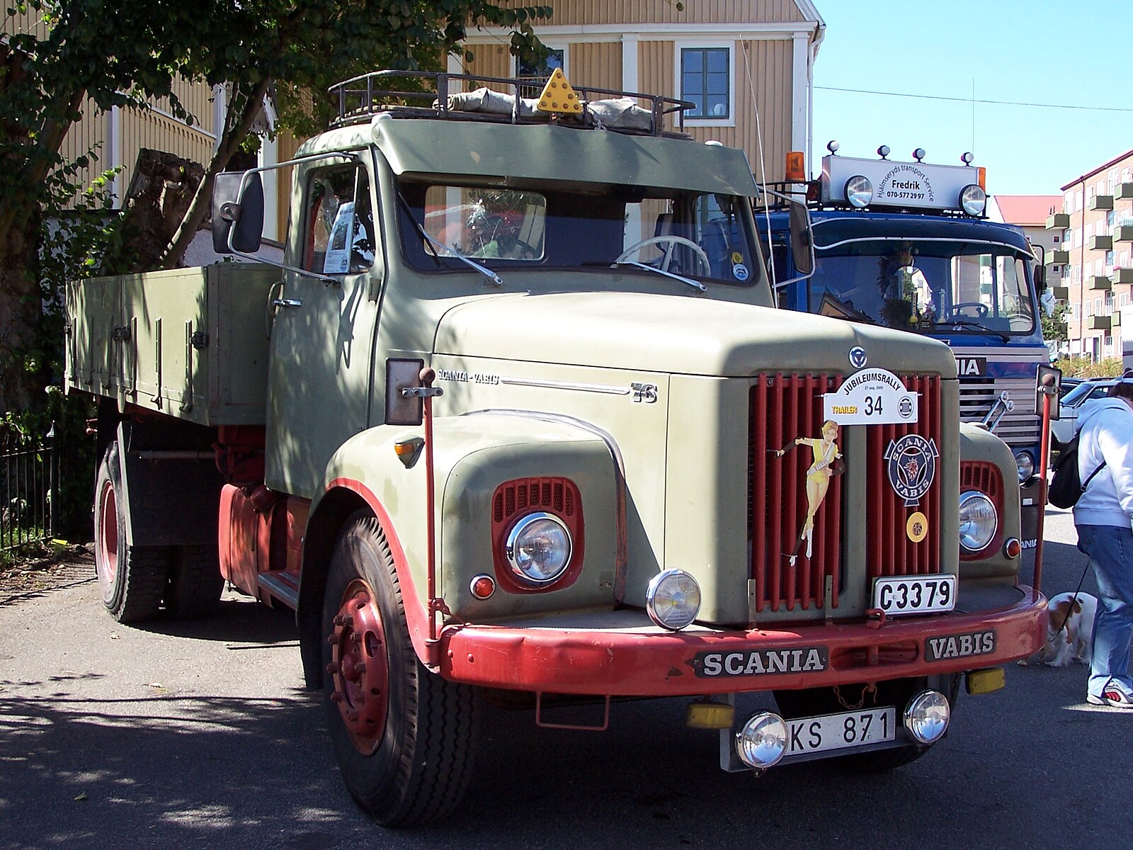 Scania Vabis пожарная