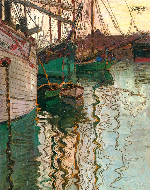 Schiele Hafen-triest