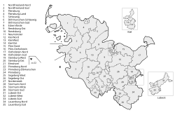 Liste Der Landtagswahlkreise In Schleswig-Holstein: Auswirkungen auf Abgeordnete, Zuschnitt der Wahlkreise, Veränderungen