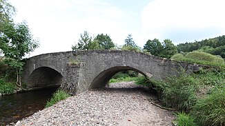 Straßenbrücke über die Schwarza bei Schwarza