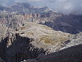 * Nomination: Top of Sas dla Luesa in the Sella group in the Dolomites, South Tyrol. In the back Sas da Ciampac and the Puez --Moroder 20:23, 27 July 2012 (UTC) * * Review needed