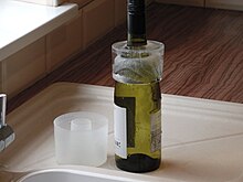 Ice ring wine cooler Severn ice ring wine cooler.jpg