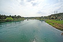 The Seyhan River in Çatalan (North of Adana).