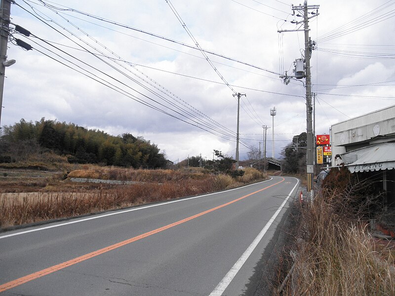 File:Shikatatown Nejimatsu Kakogawacity Hyogopref Hyogoprefectural road 43 Takasago Hojo line No,2.JPG