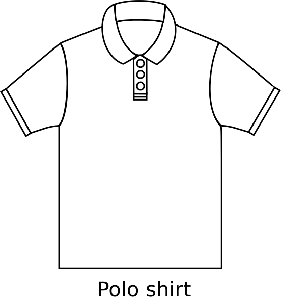 File:Shirt-type Polo.svg