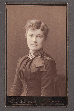 Sigrid Precht cirka 1880