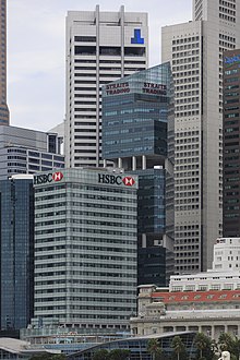 The Straits Trading Building among the high-rises at Marina Bay Singapore High-rises-at-Marina-Bay-01.jpg