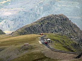 Snowdon Railway winding down - geograph.org.uk - 625728.jpg