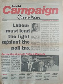 Socialist Campaign Group News front page March 1990 Socialist Campaign Group News Frontpage from March 1990.jpg