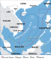 沿岸國家對南中國海的海權聲索