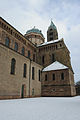 Deutsch: Bild aufgenommen in Speyer. Äußeres des Speyerer Doms. English: Picture taken in Speyer. Exterior of the Speyer Cathedral.