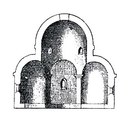 Rekonstruierter Ursprungsbau