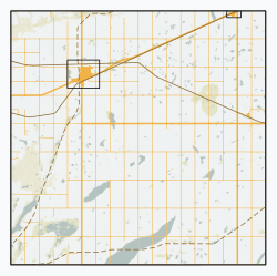 Rosetown is located in St. Andrews No. 287