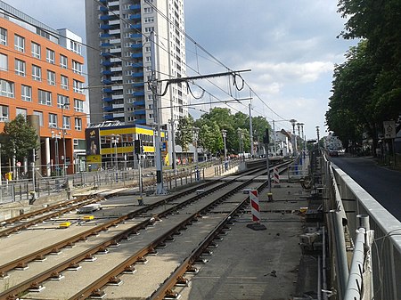 Stadtbahnhaltestelle Marktstraße 1