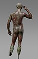 Statue of a Victorious Youth, back - Getty Museum (77.AB.30).jpg