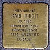 Stolperstein Eschersheimer Landstr. 357 Beicht Karl