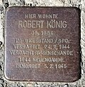 Stolperstein Hilchenbach Kirchstraße 9 Robert König