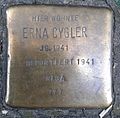 Stolperstein für Erna Cygler (Im Klapperhof 48)