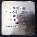 Stolperstein für Alfred Cohen