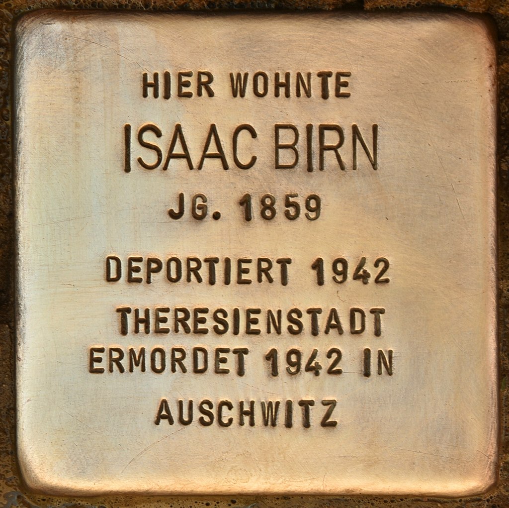 Stolperstein für Isaac Birn (Estenfeld).jpg